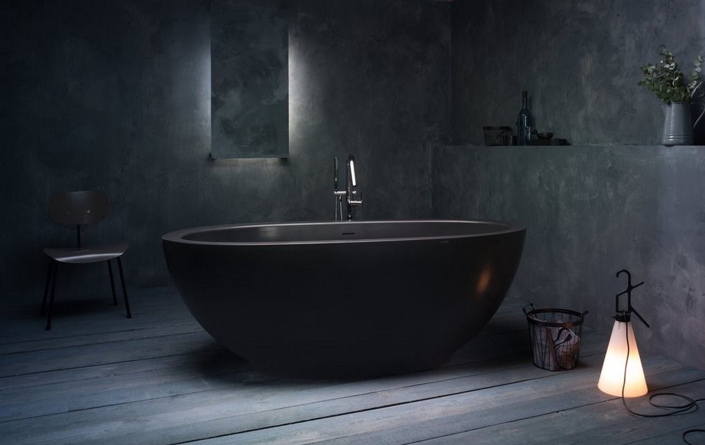 Aquatica Karolina 2 Graphite Black Solid Surface Bathtub 01 (web)